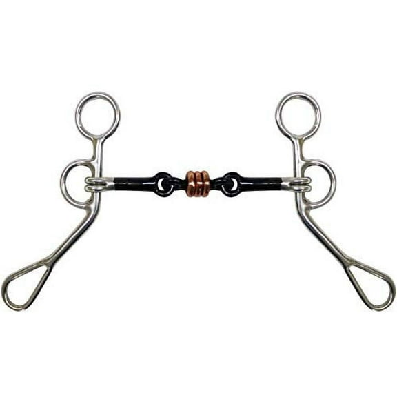 Showman Stainless Steel Training Bit w/ Copper Roller