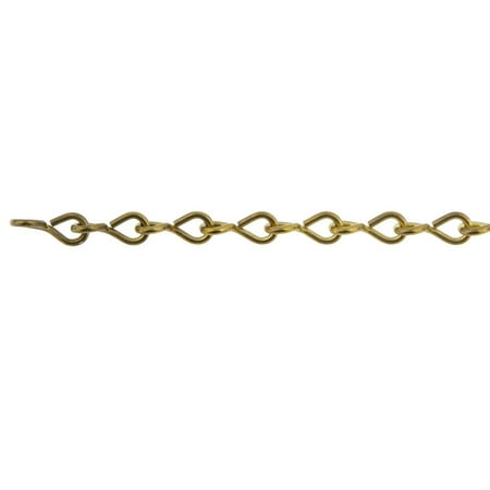 

Products 33301 #14 Single Jack Chain Brass Brite 10 FT Bag