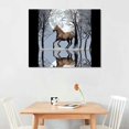 thumbnail image 2 of Orinis Horse Canvas Wall Art Landscape Canvas Wall Art Deco Bathroom, Office, Bedroom, Modern Art, Living Room 20x16in Frameless Painting, 2 of 3