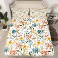 thumbnail image 2 of Castle Fairy Spring Garden Flowers Full Size Sheets 4-Piece for Teens,Vintage Aesthetic Breathable Bed Sheets,Chic Floral Blossoms Lightweight Sheet Sets,Super Cozy Room Decor, 2 of 7