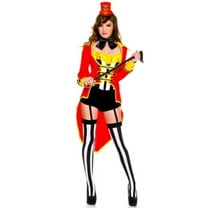 Sky Hosiery Women's Radiant Ringmaster Costume Music Legs Women's 70733 Red/Black/Yellow