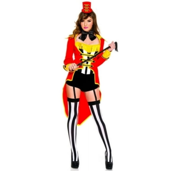 Sky Hosiery Women's Radiant Ringmaster Costume Music Legs Women's 70733 Red/Black/Yellow