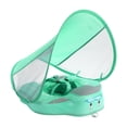 thumbnail image 1 of Flotador de natación Flotador para bebé no inflable con dosel Anillo de natación para bebé acostado Entrenador de natación para piscina para bebés de 3-24 meses TOMSHOO Flotador de natación, 1 of 7