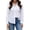 White, variant on Women's Shield Dress Shirts Classic Fit Work Business Casual Button Down Collared Shirts
