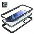 thumbnail image 2 of ELEHOLD Clear Case for Samsung Galaxy S23 FE,Rugged Transparent Back Shell Shockproof Flexible Bumper Anti-Scratch Non-Yellowing Case for Samsung Galaxy S23 FE,Blue, 2 of 5