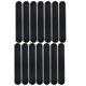 thumbnail image 1 of 30pcs Práctico Hat Sweat Pad Colllar Caps Simple Hoja de Absorbido Sudadera (Negro), 1 of 6