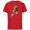 Red, variant on Marvel Avengers 60th Anniversary A-Logo Symbol Faces- Short Sleeve Cotton T-Shirt for Adults - Customized-Black