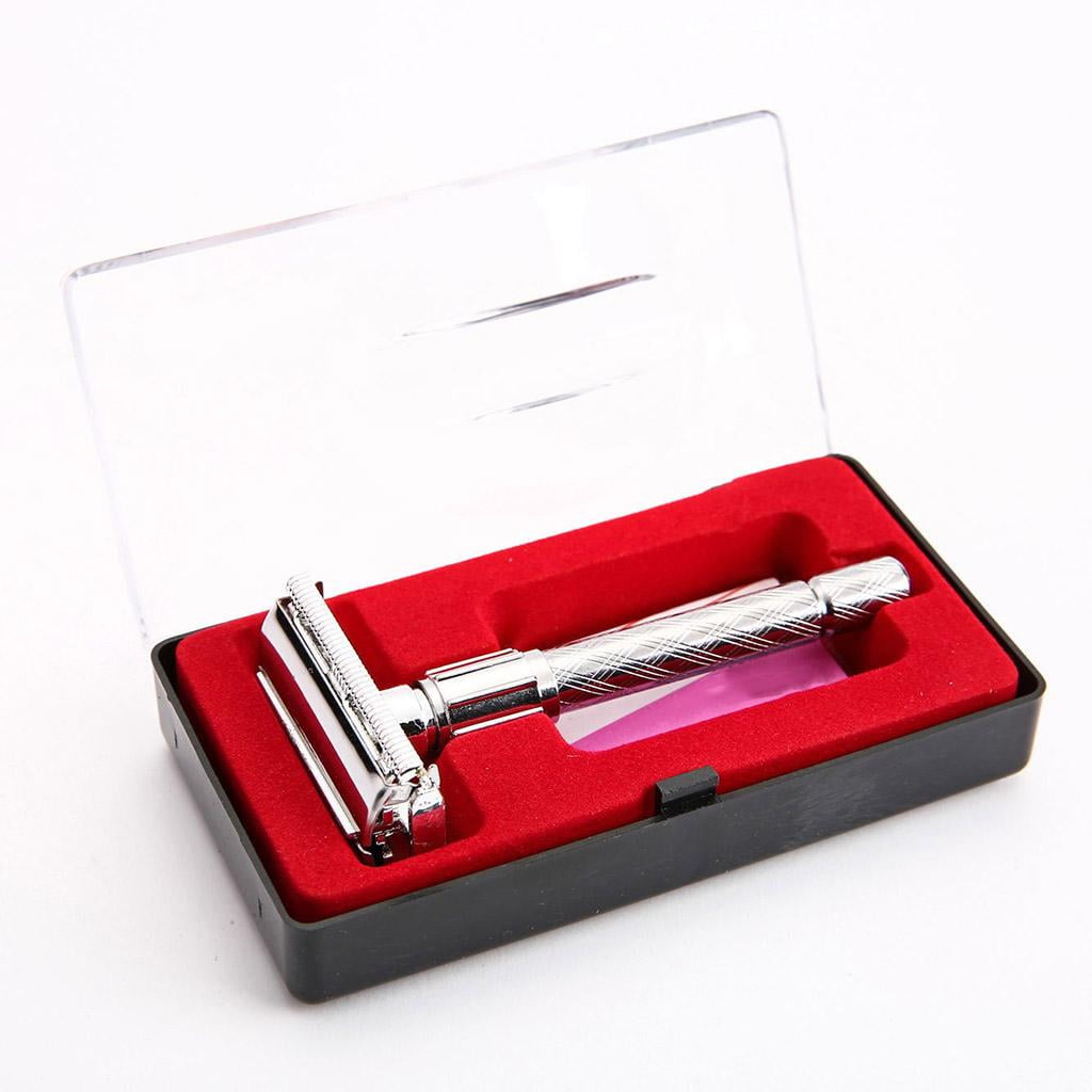 EHJRE 6xAdjustable Double Edged Mens Shaving Classic Traditional for