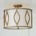 thumbnail image 5 of Capital Lighting - Cohen - 3 Light Semi-Flush Mount In Contemporary Style-13.5, 5 of 6