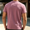 thumbnail image 7 of Vetsdori Short Sleeve T-Shirts for Men Fashion Sport Pullover Breathable Summer Crew Neck Color-Block Mens Tops Trendy, 7 of 7