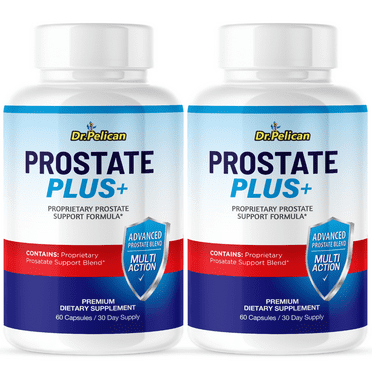 Prostate Plus  - Prostate Support- 2 Bottles- 120 Capsules
