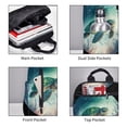 thumbnail image 3 of Fotbe Watercolor Turtle5 Mochila Ligera para Hombres y Mujeres - Duradera y Resistente al Agua, Ideal para Escuela, Trabajo, Viajes y Uso Diario, 3 of 7
