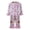 Pink, variant on RUINIXCW Mommy and Me Matching Pajamas Halloween Ghost Pumpkin Print Button Down Long Sleeve Lapel Tops Pants Family Sleepwear
