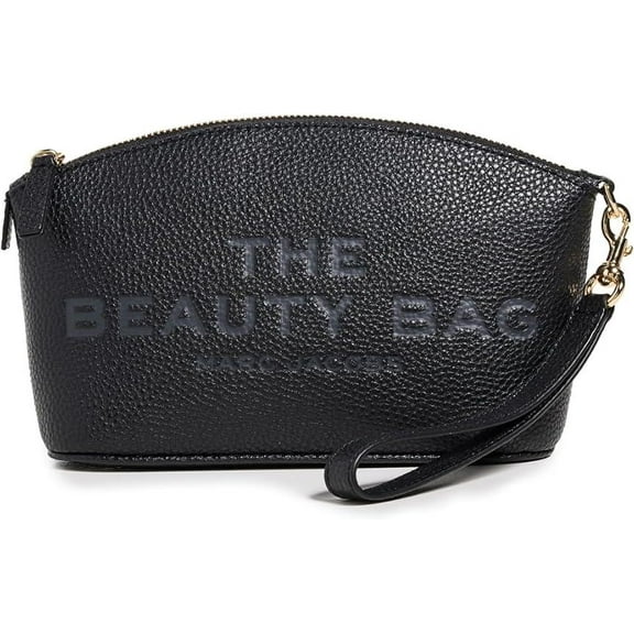 Marc Jacobs The Leather Beauty Bag - Black