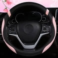 thumbnail image 3 of Funda de volante OHHMNKK Universal Cuero 38 cm Rosa, 3 of 7