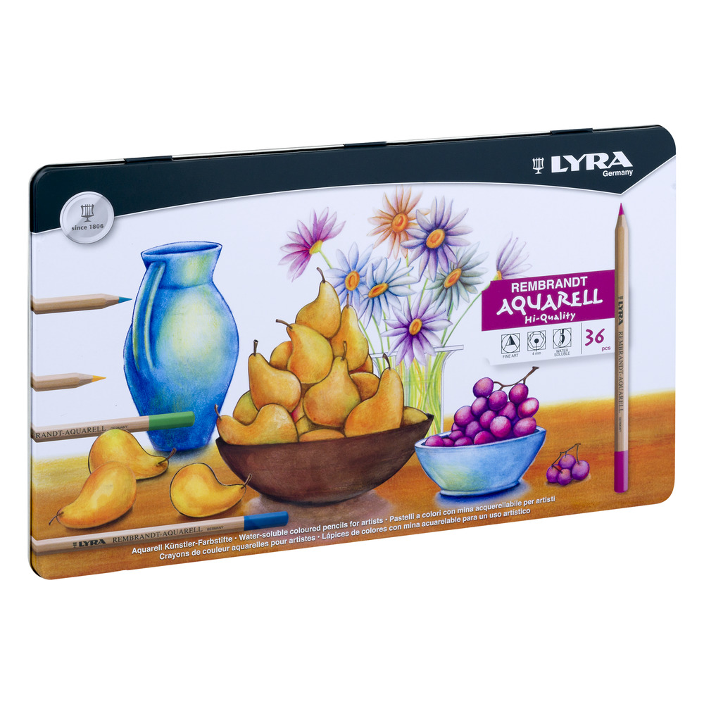 Lyra Aquarell Colored Pencil Set, 36-Colors