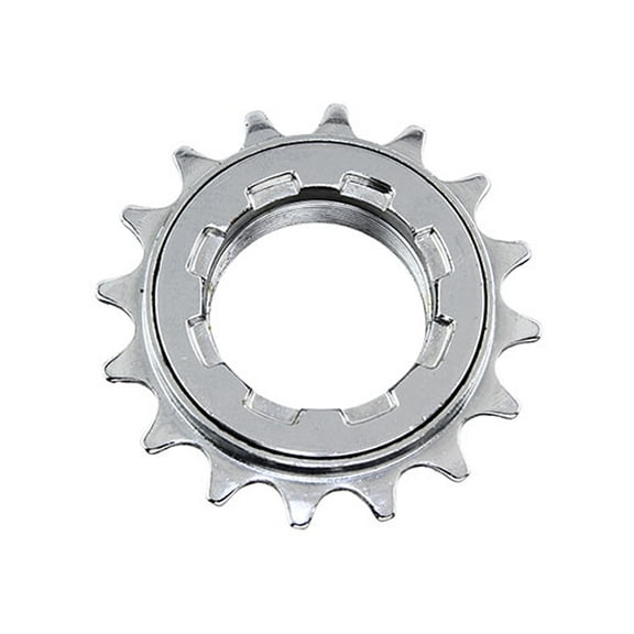 bike Free Wheel Single 16T x 1/8 8-key Release LM08 Chrome.
