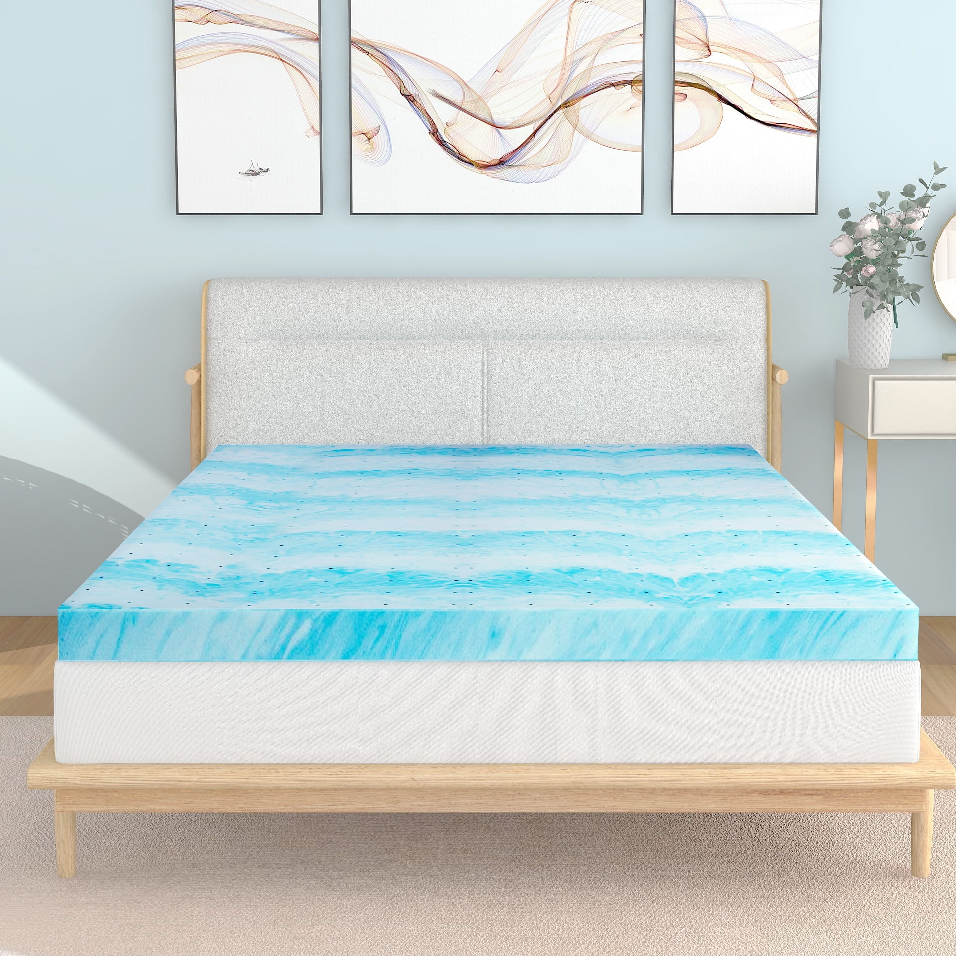 isolus gel mattress topper