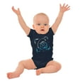 thumbnail image 3 of Smurf Cartoon Character Graffiti Vibe Romper Boys or Girls Infant Baby Brisco Brands 12M, 3 of 7