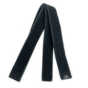 Vintage Black Belt Stone Washed Karate Taekwondo Jiu jitsu Judo Martial Arts (#6)