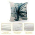 thumbnail image 4 of GOSMITH  Modern and Minimalist Style Living Room Sofa Pillow Cover, Digital Printed Square Cushion Cover, with Beautiful Floral Print, 4 of 5