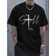 thumbnail image 1 of Camiseta con estampado de fe cristiana de Jesús, informal, de cuello redondo y manga corta, cómoda para primavera y verano, ropa para hombre, camiseta deportiva de ocio., 1 of 6