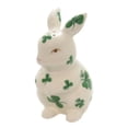 thumbnail image 5 of Ceramic Irish Easter Bunny Salt and Pepper Shakers Shamrock Pattern, 5 of 6