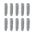 thumbnail image 5 of Uxcell 10x50mm Expansion Pipe Wall Plastic Gray 100 Pack, 5 of 5