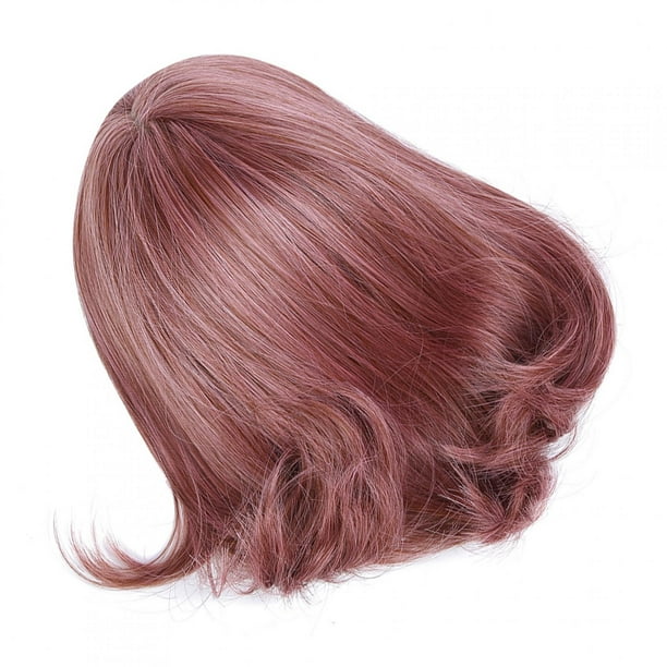Peluca Mujer Peluca Peluquerías Pelucas Sintéticas Señora 35cm Halloween Para Fiesta Cosplay