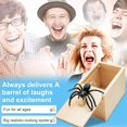 thumbnail image 4 of Jinsinto 1 Pack Spider Box Surprise, Spider Box Spider Prank Box Spider Box Fake Spider Box Spider Prank Toys for Halloween April Fool's Day Kids Adults, 4 of 5