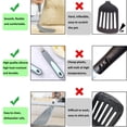 thumbnail image 3 of To encounter 5 Pieces Silicone Spatula Set, BPA Free Silicone Turner Spatulas, Heat Resistance Durable Cooking Utensils, Flip Turner for Fish, Egg, Pancake, Light Grey, 3 of 10
