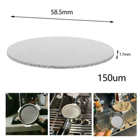 

PKQ 51/53.5/58.5mm Coffee Making Filter Mesh Puck Metal Screen for Espresso Machine