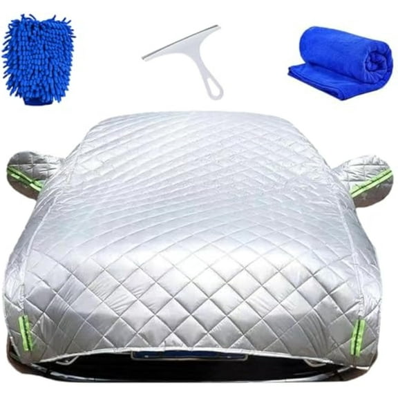 2025 Upgraded Hail Protector Car Cover, Car Cover Hail Protection Padded, Vehicle Hail Blanket, Durable All-Weather Protection for Sedan, SUV, MPV & Hatchback (Sedan)