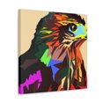 thumbnail image 2 of Hawk in Pop Art - Canvas, 2 of 10