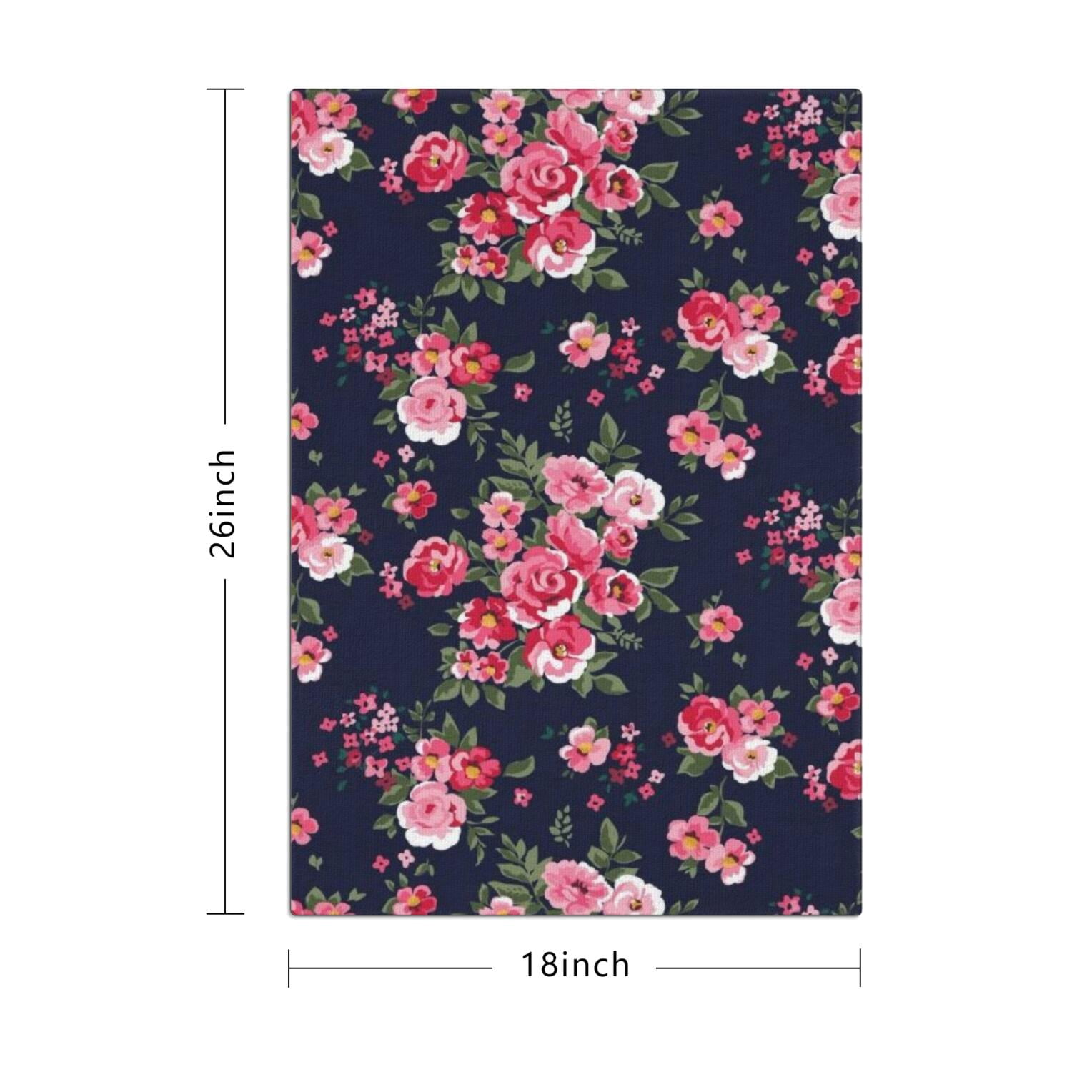 6 Pcs Funny Kitchen Towels,Pioneer Flower Microfiber Dish Towels,Kitchen Tea Towels,Kitchen Towel Set (18" X 26")