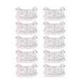 thumbnail image 3 of Conector de tira LED COB a cable, 10 unidades, 2 pines, 8 mm, transparente, sin soldadura, para casa, oficina y escuela., 3 of 14