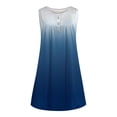 thumbnail image 4 of Mefallenssiah Robes d'Été pour Femmes 2023 Col Rond Imprimé Sans Manches Robes Tuniques Grande Taille Robes T-Shirt, 4 of 5