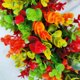 thumbnail image 5 of Teissuly Fall Door Wreath, Autumn Home Decoration Wreath and Doorplate Decoration in Front of The Door, Wreaths for Front Door Teissuly WER202310060380, 5 of 8