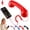 Red, variant on Retro Phone Handset for iPhone Android Cell Phone,Type-C Corded Receiver with Volume Control,Vintage Wired Handset for Clear Calls and Stylish Desktop Use
