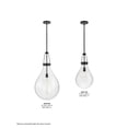 thumbnail image 4 of 46057BK-Hinkley Lighting-Eloise - 10W 1 LED Small Pendant In Traditional Style-22.25 Inches Tall and 11 Inches Wide-Black Finish, 4 of 8