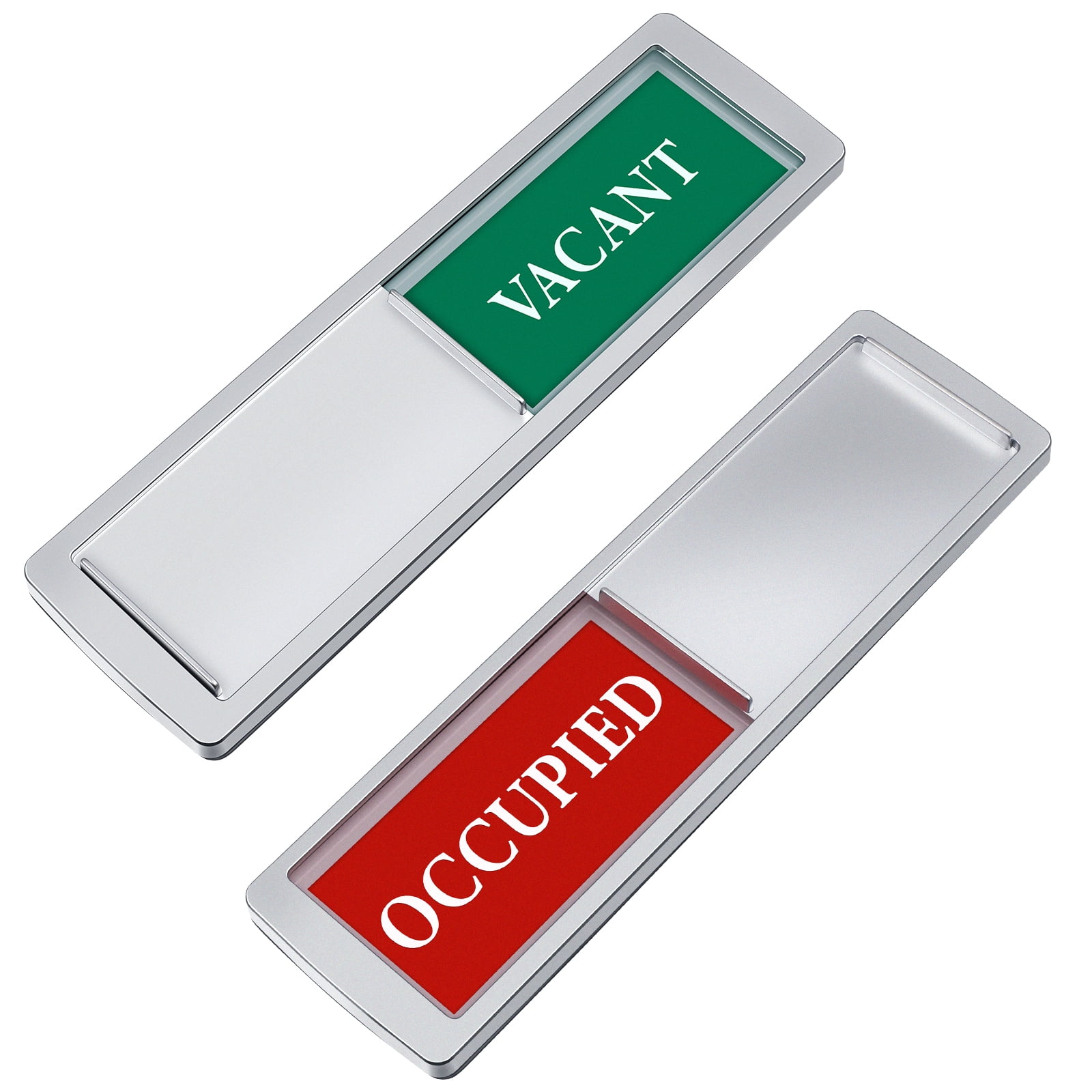 Vacant/Occupied Türschild – 16,7 X 5 Cm, Mit Schieber, Für Toilette, Büro & Hotelzimmer