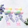 thumbnail image 3 of MesaSe 2 Pcs Décorations d'Anniversaire Réservoirs d'Hélium pour Ballons Colorés, 3 of 8