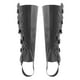 thumbnail image 5 of 1 par de botas medievales ajustables con cordones y hebillas de cuero sintético con remaches para disfraz Negro, 5 of 9