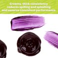 thumbnail image 6 of Crayola Washable Finger Paint, Violet, 16 oz, Pack of 3, 6 of 6