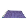 thumbnail image 2 of Ahgly Company Machine Washable Indoor Rectangle Abstract Blue Contemporary Area Rugs, 8' x 10', 2 of 4