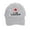 Grey, variant on Unisex Men Women Baseball Cap Red Maple Leaf "I AM CANADIAN" Print Baseball Cap Adjustable Strap Patriotic Outdoor Activities Sun Protection Cap