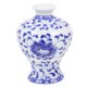 thumbnail image 1 of Jarrón de cerámica azul y blanco Jarrones para flores Porcelana Decoración del hogar Planta Cerámica Plantas de interior Artificial, 1 of 6