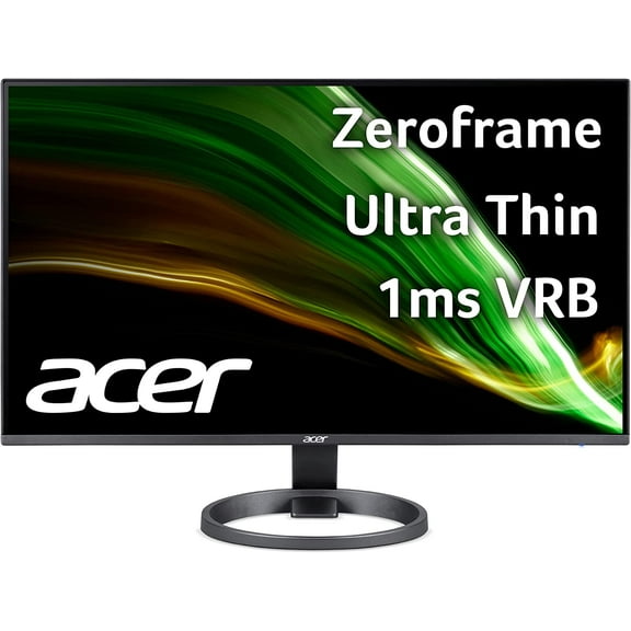 Restored Acer R242Y Gyi 23.8" IPS Full HD Zero-Frame Gaming Office Monitor (Refurbished)
