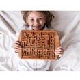 thumbnail image 2 of Juego de laberinto Laberinto de mármol con una canica de acero, Juguete de laberinto para niños, jóvenes y adultos, Juegos de rompecabezas de laberinto de madera, 2 of 5