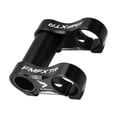 thumbnail image 2 of Folding Bike Double Stem Aluminum Stem 25.4mm Riser Adapter Alloy for Cycling Spare Replacement Black, 2 of 8